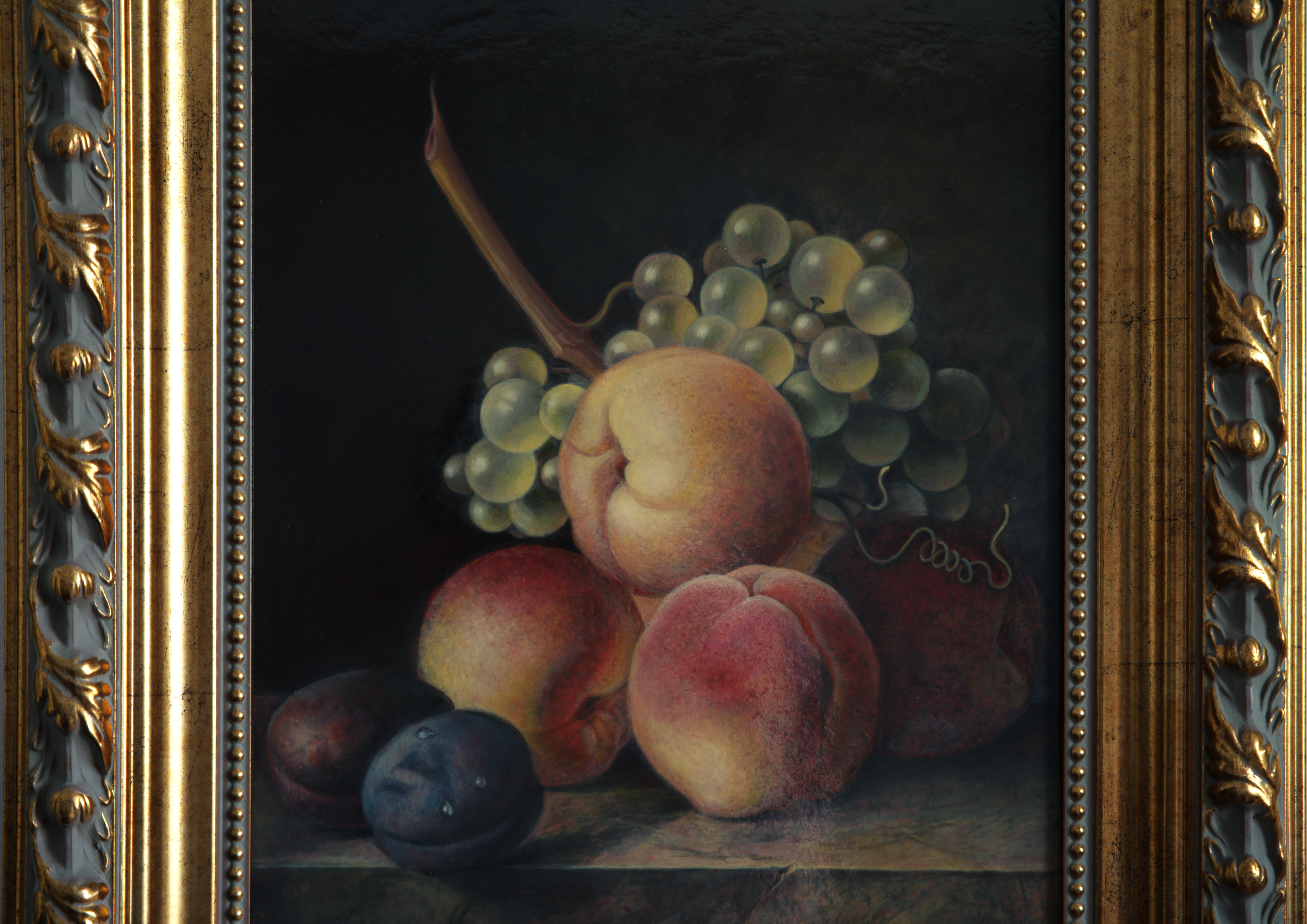 Still Life with Peaches - alternate view