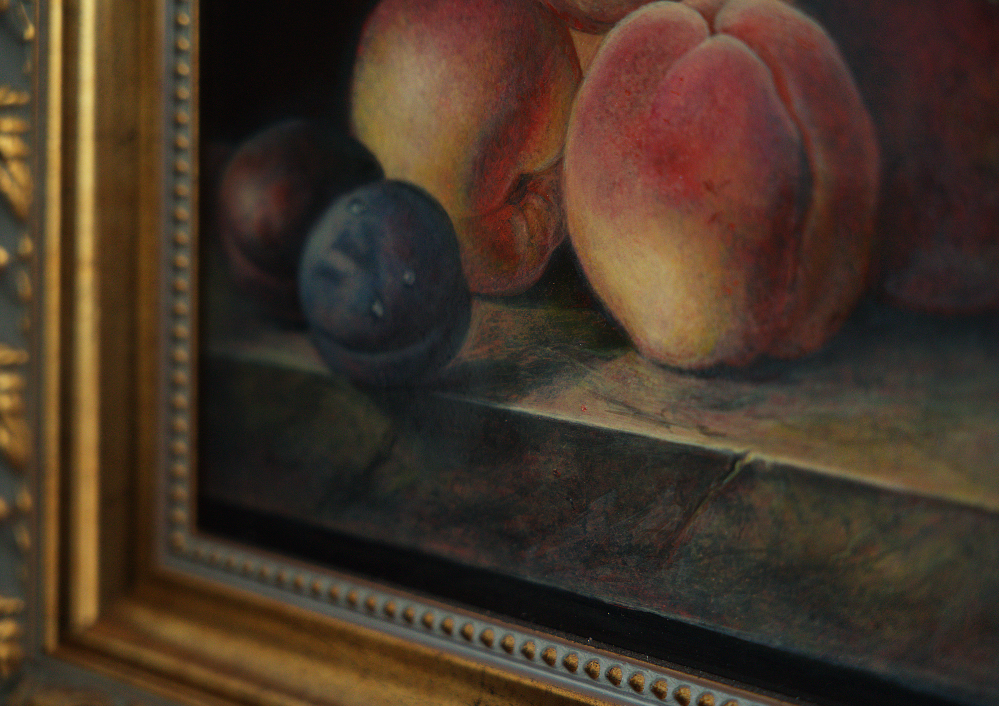 Still Life with Peaches - full composition