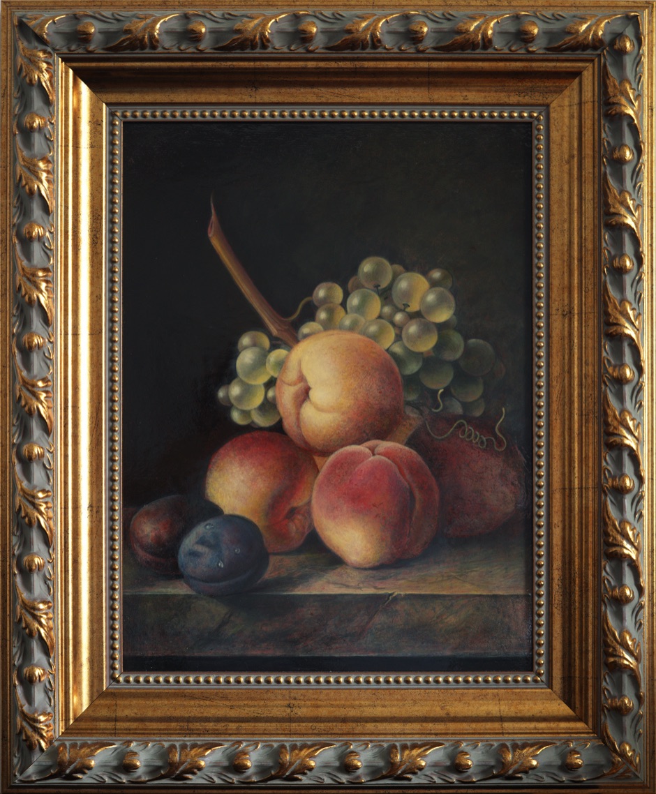 Still Life with Peaches
