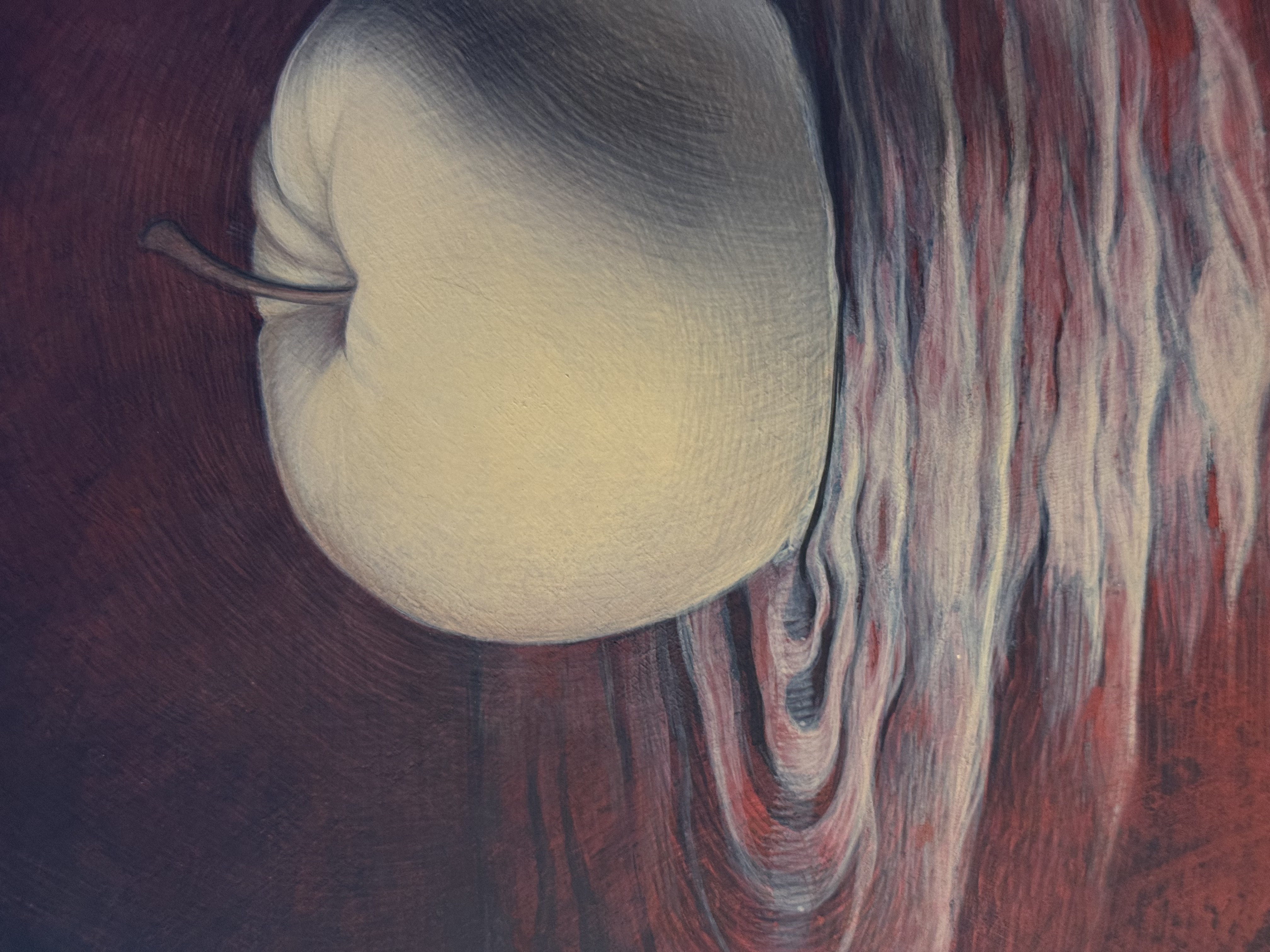 A White Apple in the Depths Detail 1